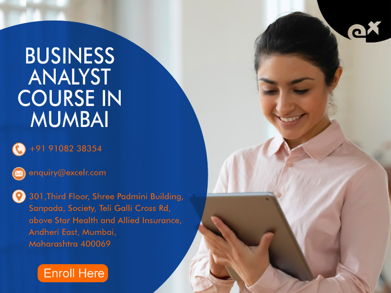 ExcelR Business Analyst Course in Mumbai, Mumbai, Maharashtra, India