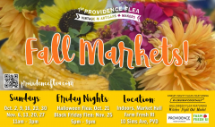 Fall Markets with Providence Flea Every Sunday!