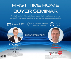 First Time Homebuyer Seminar
