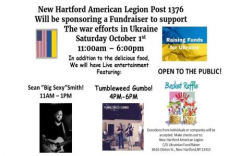 Ukrainian Fundraiser - Perogies, live music, silent auctions - Saturday October 1st (11 AM to 6 PM)