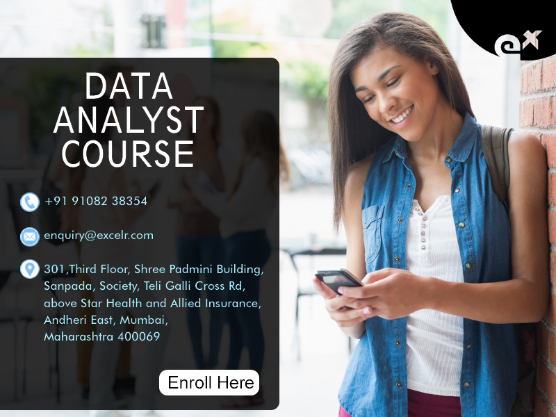 ExcelR Data Analyst Course, Mumbai, Maharashtra, India