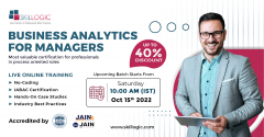 BUSINESS ANALYTICS FOR MANAGERS CERTIFICATION IN CHENNAI