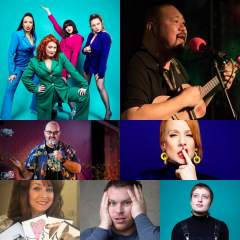 Happy Sundays Comedy Extra at The Amersham Arms New Cross : Flat and The Curves, Sara Barron and guests