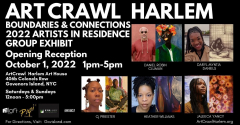 ArtCrawl Harlem presents Boundaries and Connections Exhibit on Governors Island OPENING RECEPTION