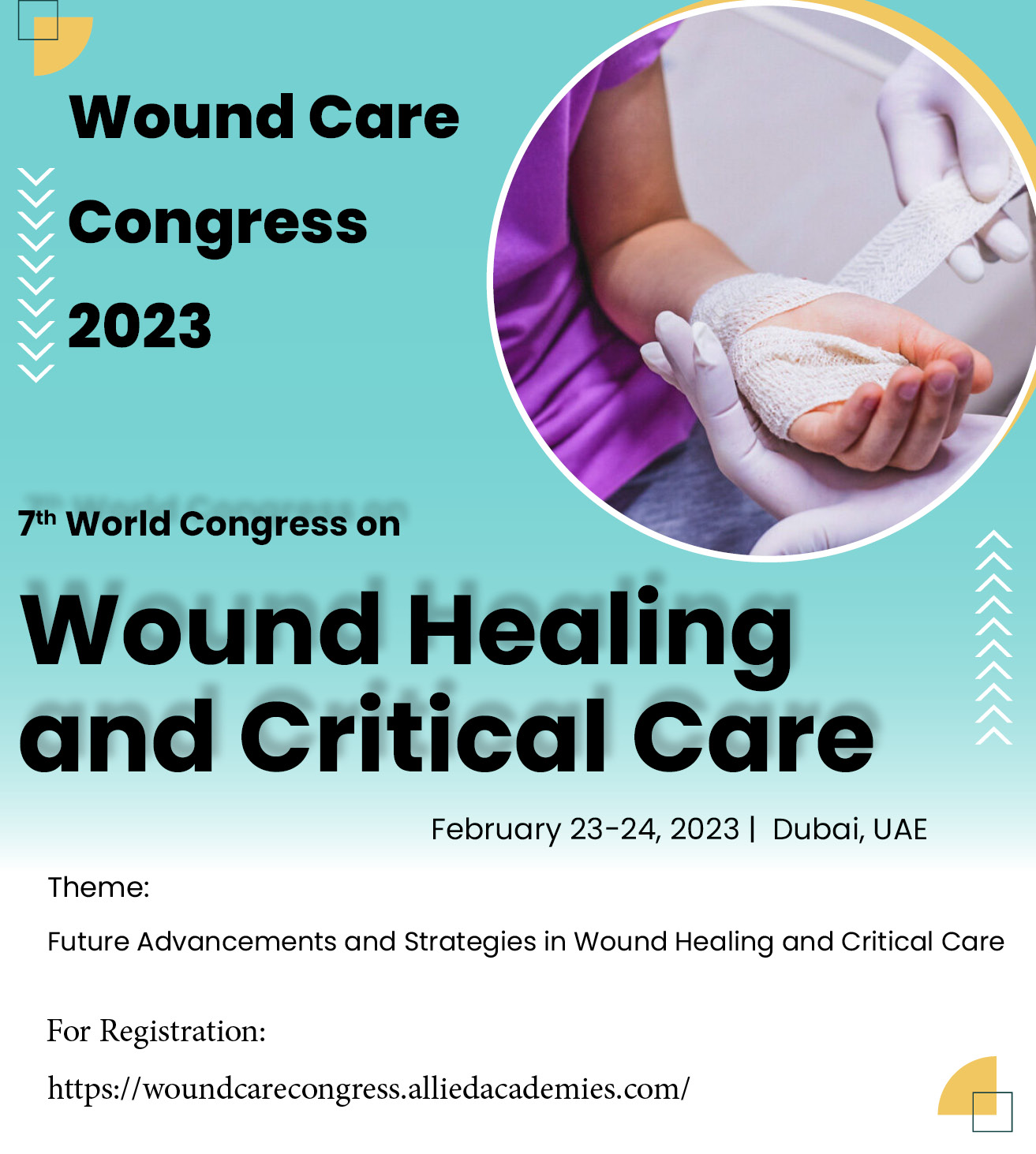 7th World Congress on Wound Healing and Critical Care, Dubai,UAE,Dubai,United Arab Emirates