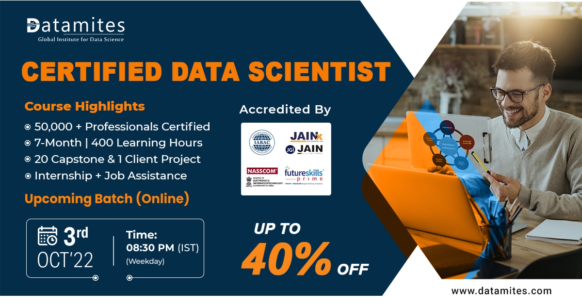 Certified Data Scientist Course Nepal, Online Event
