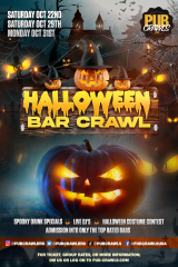 Halloween Weekend Bar Crawl Raleigh - October 29th, 2022