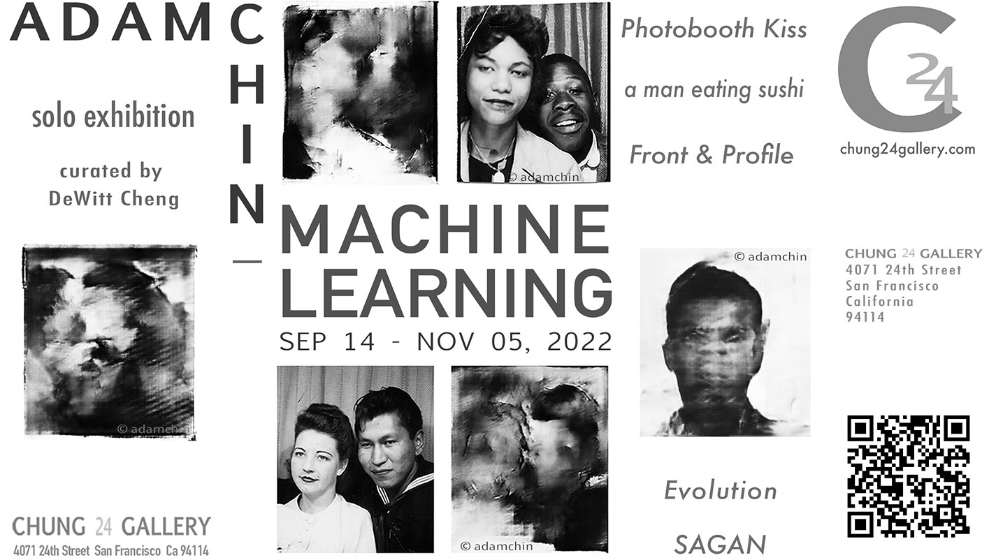 "MACHINE LEARNING"  at CHUNG 24 GALLERY in Noe Valley from Sep 14 - Nov 5, 2022, San Francisco, California, United States