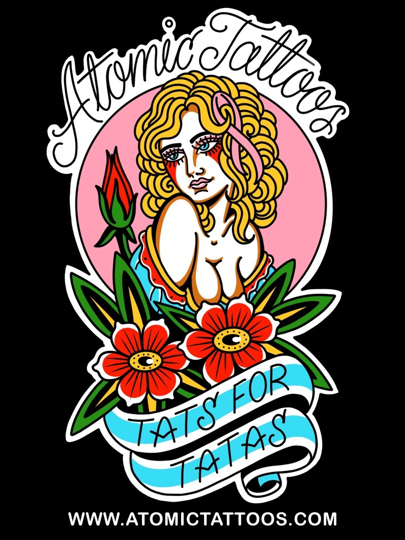 Tats for Tatas at Atomic Tattoos, Tampa, Florida, United States