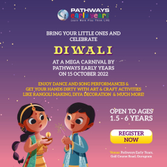 Diwali Carnival 2022 - Pathways Early Years, Golf Course Road, Gurgaon