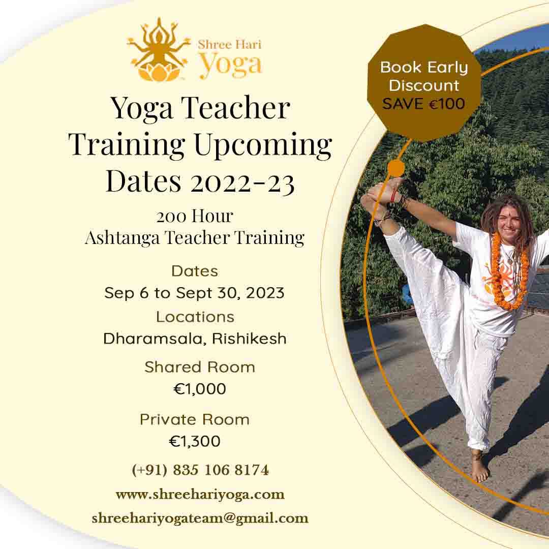 200 Hour Ashtanga Teacher Training rishikesh september 2023, Rishikesh, Uttarakhand, India