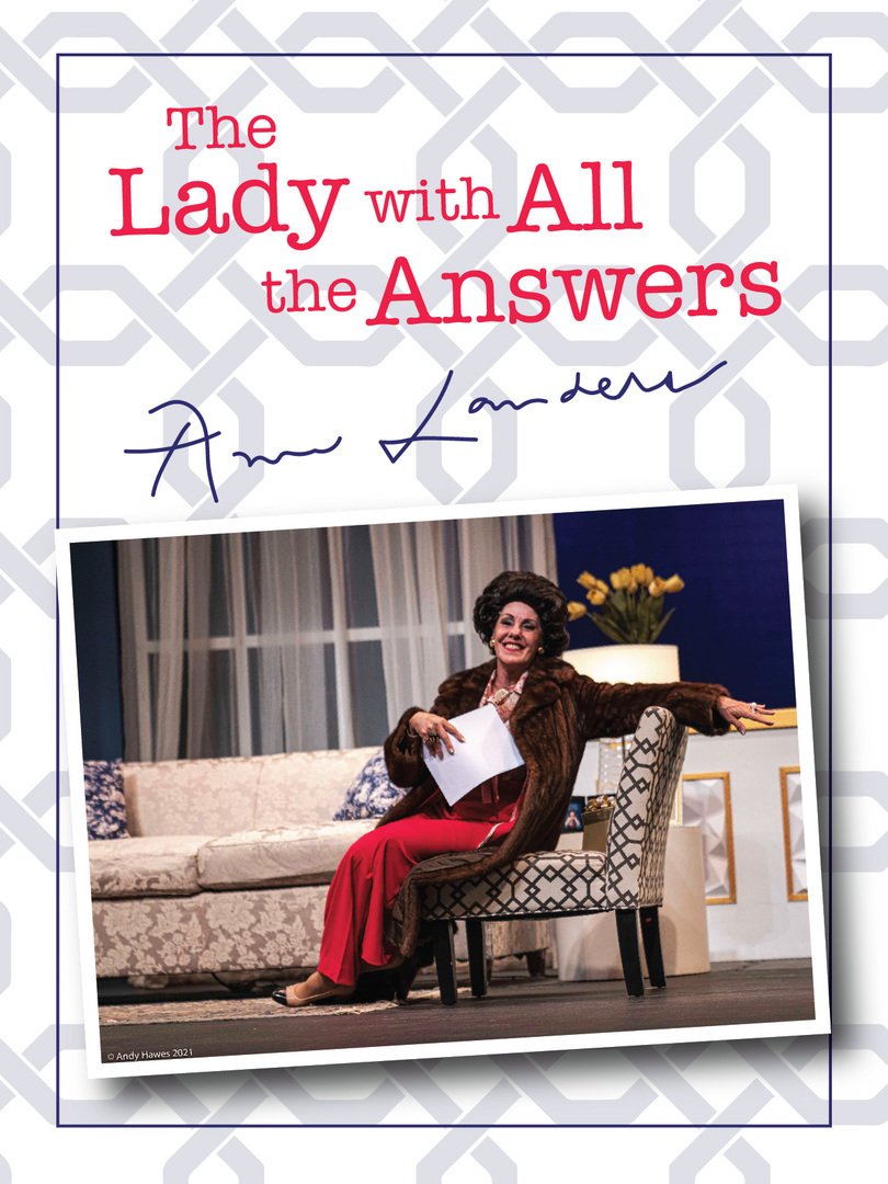 The Lady With All the Answers at Beverly Arts Center, Chicago, Illinois, United States
