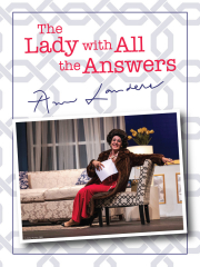 The Lady With All the Answers at Beverly Arts Center