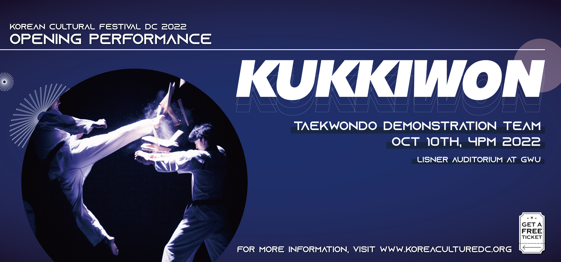 Special Opening Performance, Kukkiwon Taekwondo Demo Team, Washington,Washington, D.C,United States