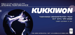 Special Opening Performance, Kukkiwon Taekwondo Demo Team