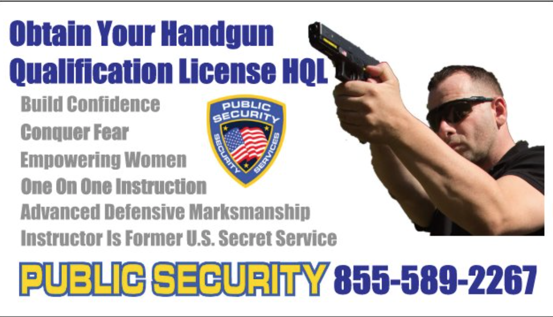 Handgun Qualification License Class HQL, Queen Anne's, Maryland, United States