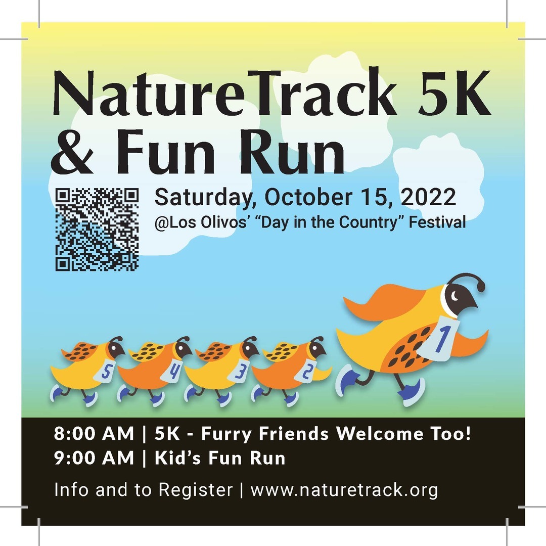 NatureTrack 5K and Kid's Fun Run, Los Olivos, California, United States