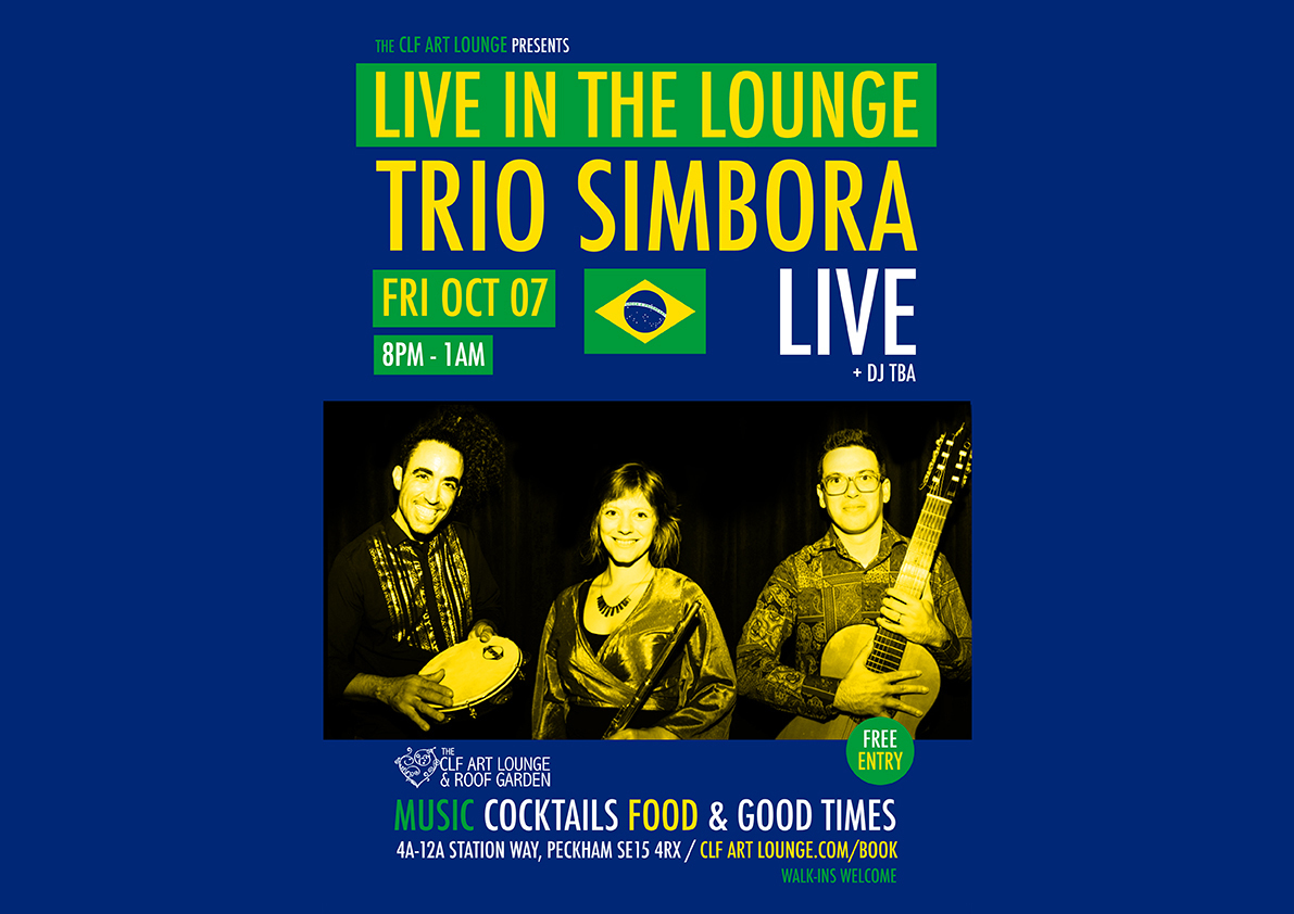 Trio Simbora - Live In The Lounge, Free Entry, London, England, United Kingdom