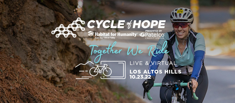 Cycle of Hope benefiting Habitat for Humanity, Los Altos Hills, California, United States