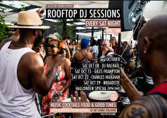 Rooftop DJ Sessions, Free Entry Every Saturday Night