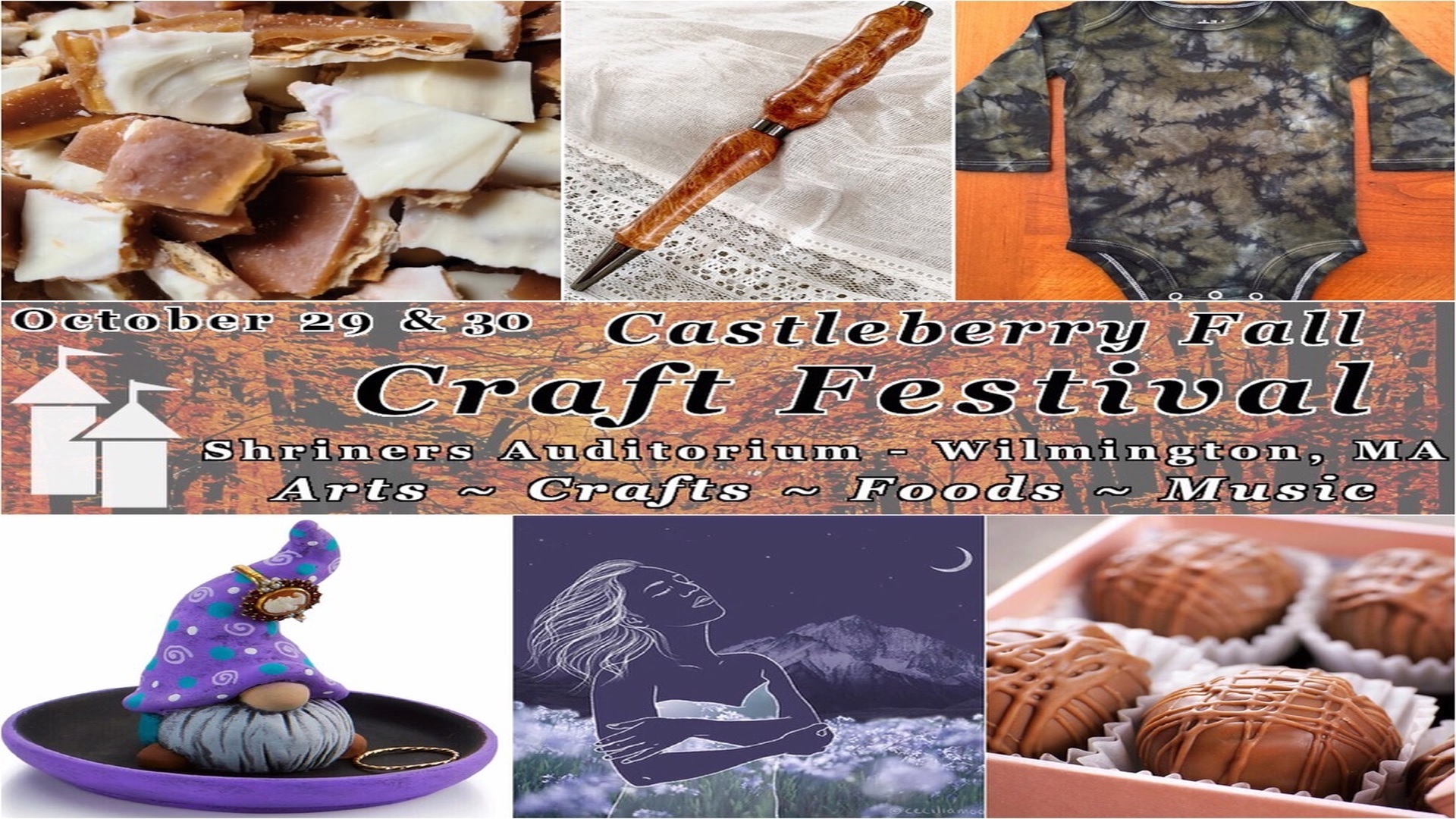 Castleberry Fall Craft Festival, Wilmington, Massachusetts, United States