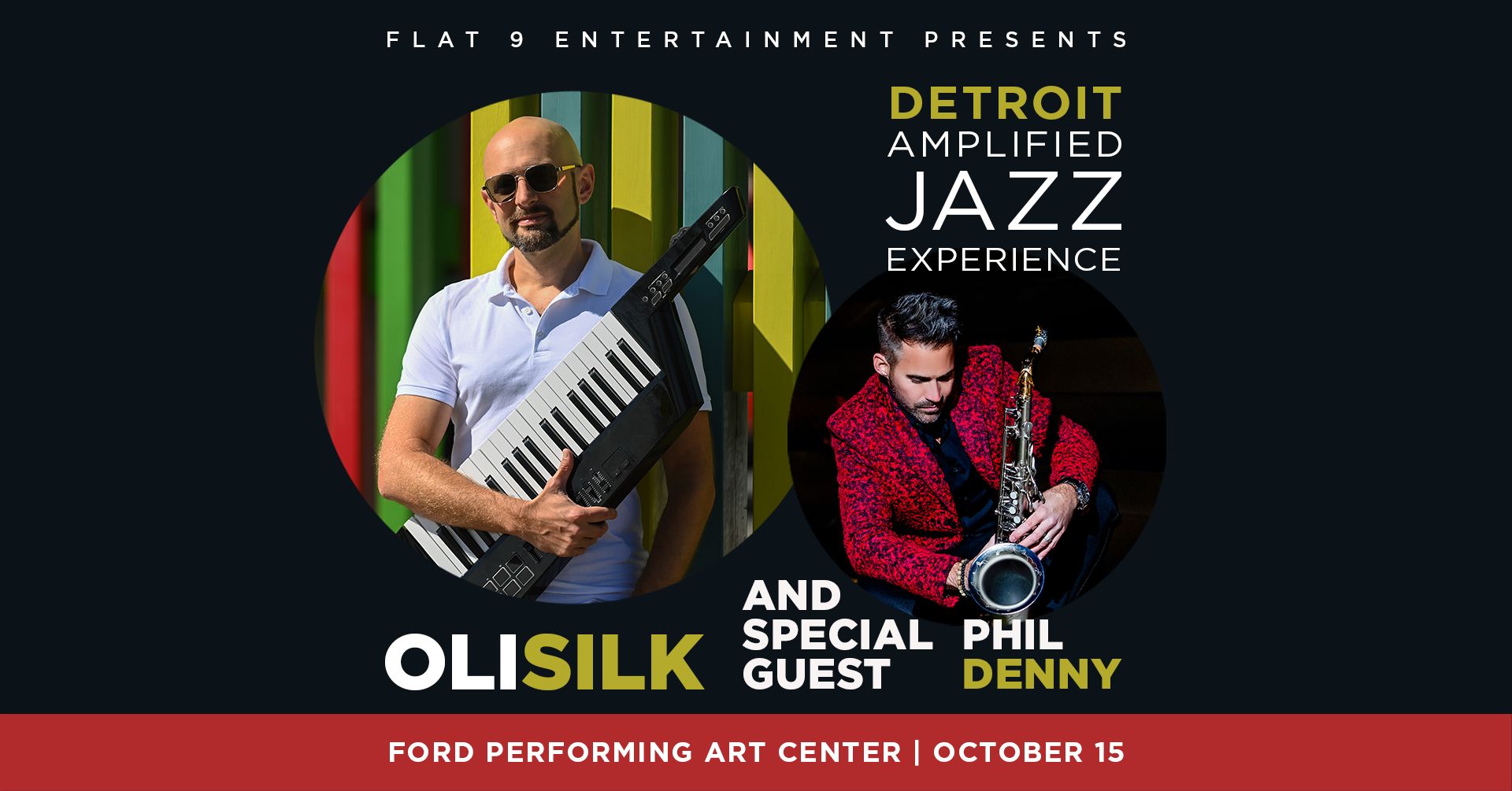 Detroit Amplified Jazz Experience - Oli Silk and special guest Phil Denny, Dearborn, Michigan, United States