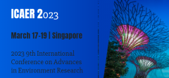 2023 9th International Conference on Advances in Environment Research (ICAER 2023)
