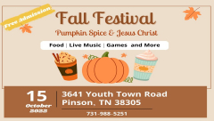 Pumpkin Spice And Jesus Christ Fall Festival