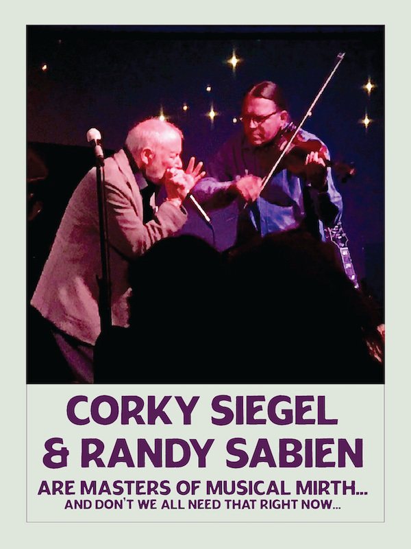 Blues Legend Corky Siegel at Beverly Arts Center, Chicago, Illinois, United States