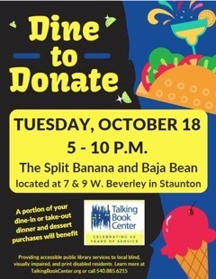 Dine to Donate, Staunton City, Virginia, United States