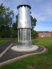 Bowburn People's Lamp Sculpture Dedication