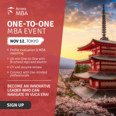 Access MBA, In-person event in Tokyo