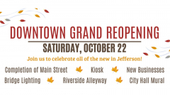 Jefferson's Downtown Grand Reopening!