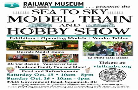 Sea to Sky Model Train And Hobby Show, Squamish, British Columbia, Canada