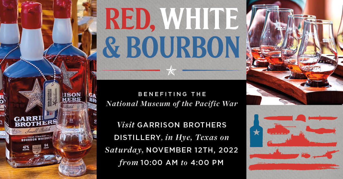 Red, White and Bourbon, Hye, Texas, United States