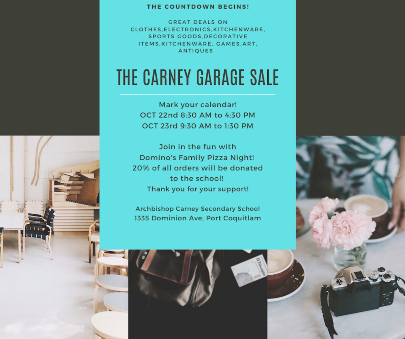 Carney Garage Sale, Port Coquitlam, British Columbia, Canada
