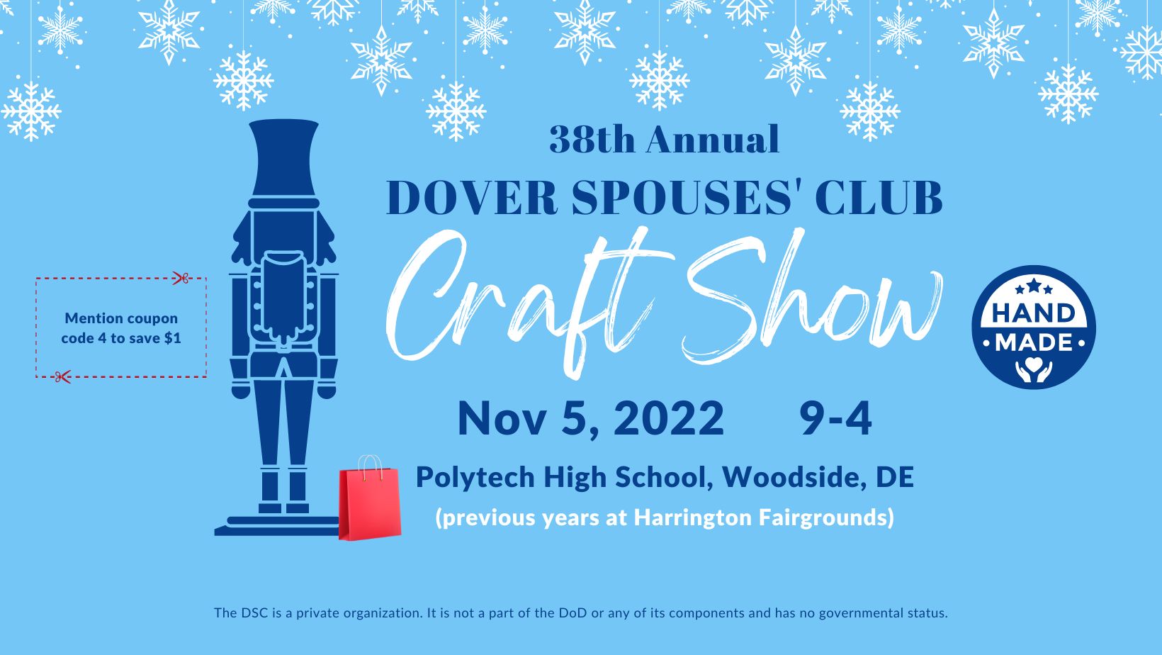 Dover Spouses' Club Craft Show, Woodside, Delaware, United States