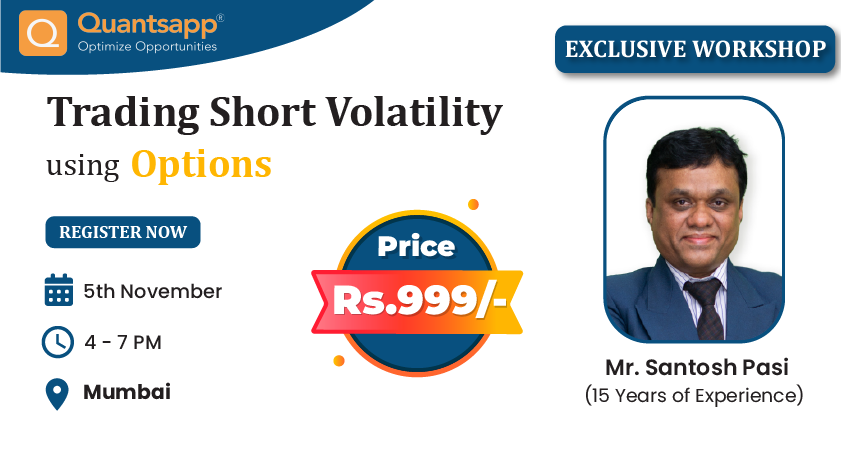 Trading Short Volatility using Options, Mumbai, Maharashtra, India
