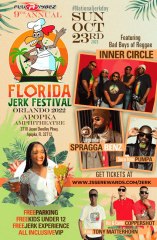 9th Annual Florida Jerk Festival: Music, Family, Food and Fun.