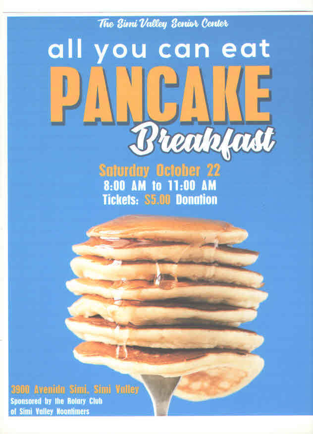 Pancake Breakfast, Simi Valley, California, United States