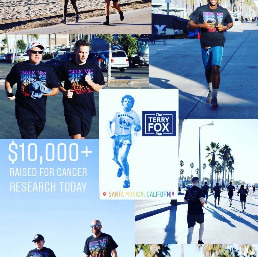 Terry Fox Run for Cancer Research - Santa Monica, Santa Monica, California, United States