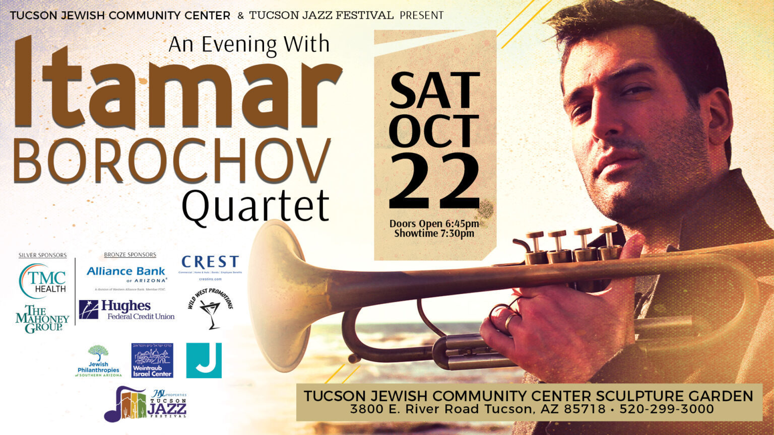 An Evening of Jazz with Itamar Borochov + Quartet, Tucson, Arizona, United States