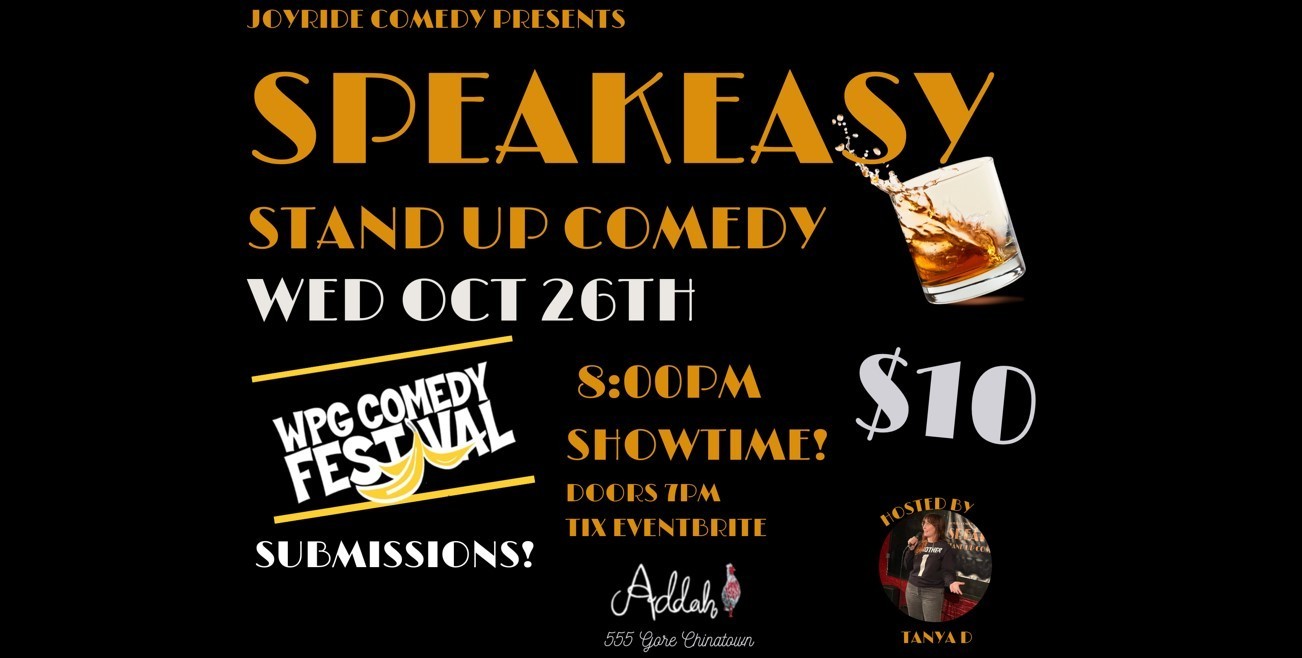 Speakeasy Stand-Up Comedy -- Winnipeg Comedy Festival Edition, Vancouver, British Columbia, Canada