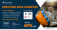 Data Science Certification in Bangalore - October'22