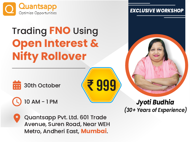 Trading FNO using Open Interest & Nifty Rollover, Mumbai, Maharashtra, India