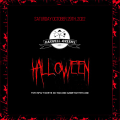 Haswell Green's NYC Halloween party 2022 only $15
