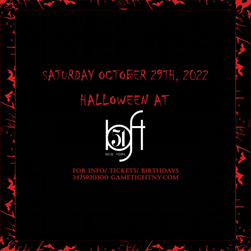 Loft 51 Copacabana NYC Halloween party 2022, New York, United States