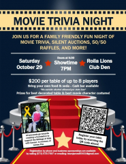 Movie Trivia Night