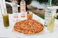 Pizzas and Oysters at Hanson of Sonoma Distillery