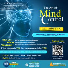 ART OF MIND CONTROL | Bhagwat Geeta | Free Workshop | FOLK Exclusive | Youth Empowerment